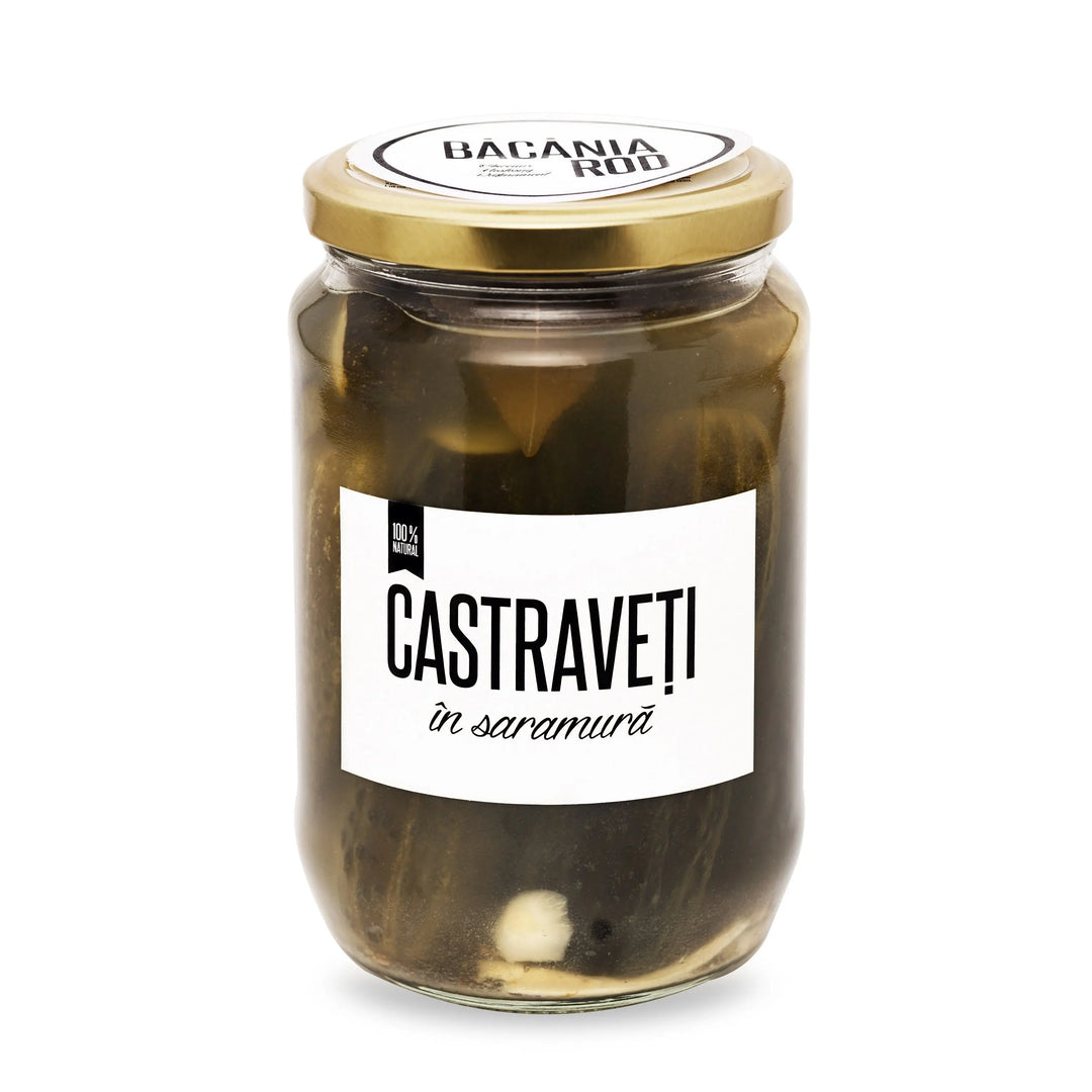 Castraveți în saramură - 660g - Bacania ROD