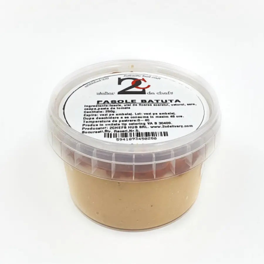 Fasole bătută cu ceapă călită,250g-2CHEFS Bacania ROD