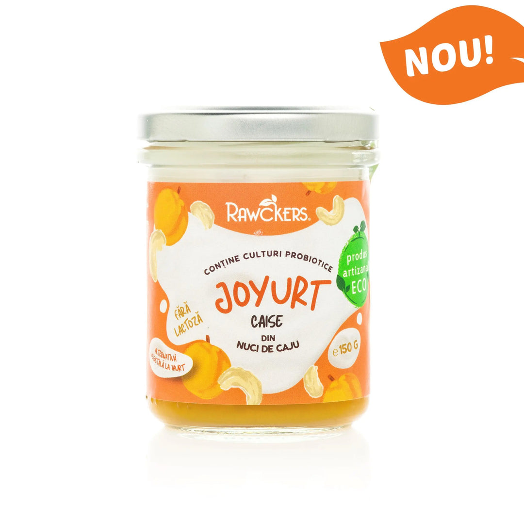 Iaurt vegan din nuci caju si caise,150g Bacania Rod