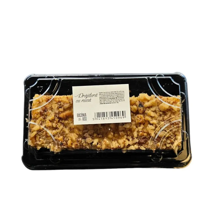 Mini Prajitura cu nuca - Caserolă/180g Bacania Rod