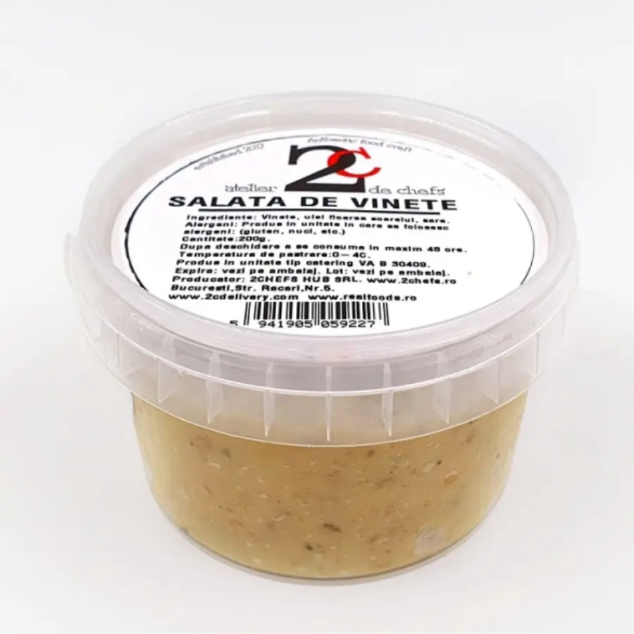 Salată de vinete,200g-2CHEFS Bacania ROD