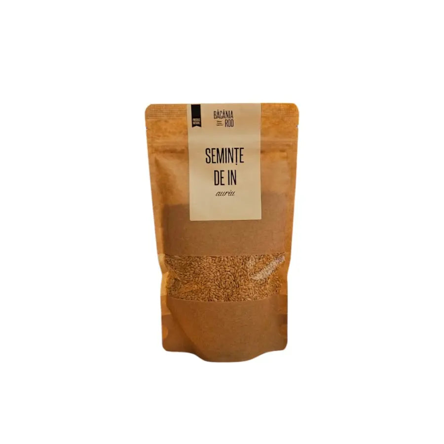 Seminte de in auriu, 250g Bacania ROD