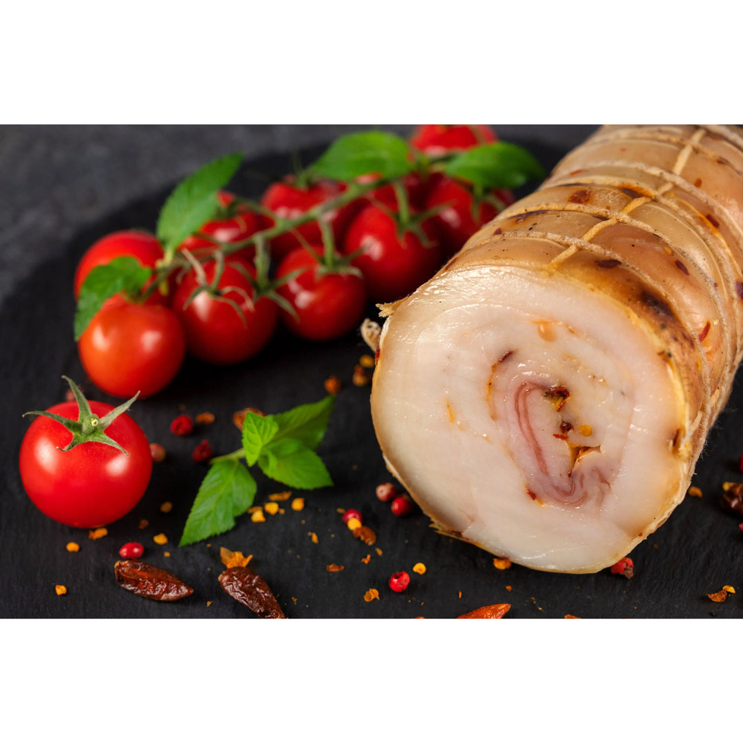 Slănină Rotolata Mangalita, 200g-Mangalitza Food Art Bacania Rod