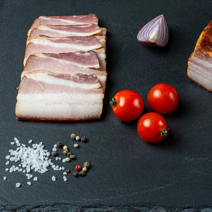 Slănină afumată extra, 350g Bacania Rod
