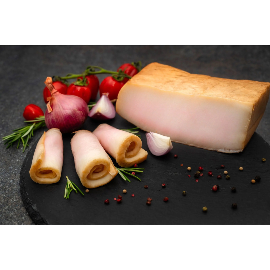 Slanina afumata, 650g-Mangalitza Food Art Bacania Rod