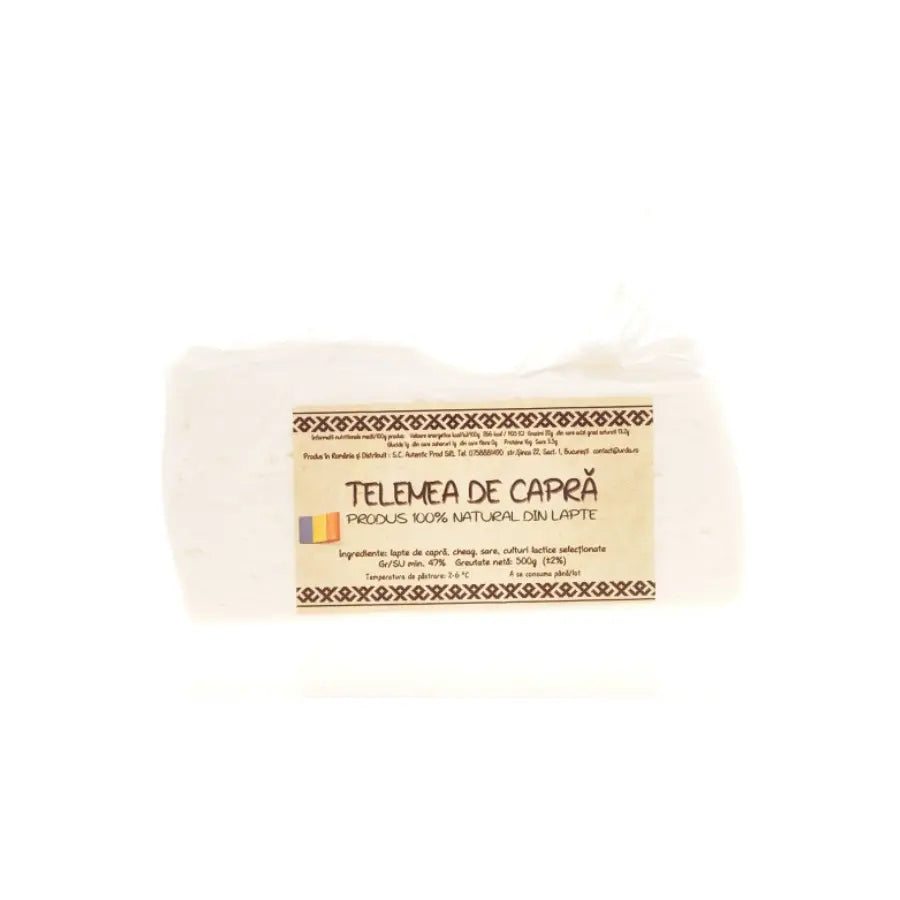 Telemea superioară din lapte de capră Autentic, aprox.500g Bacania ROD