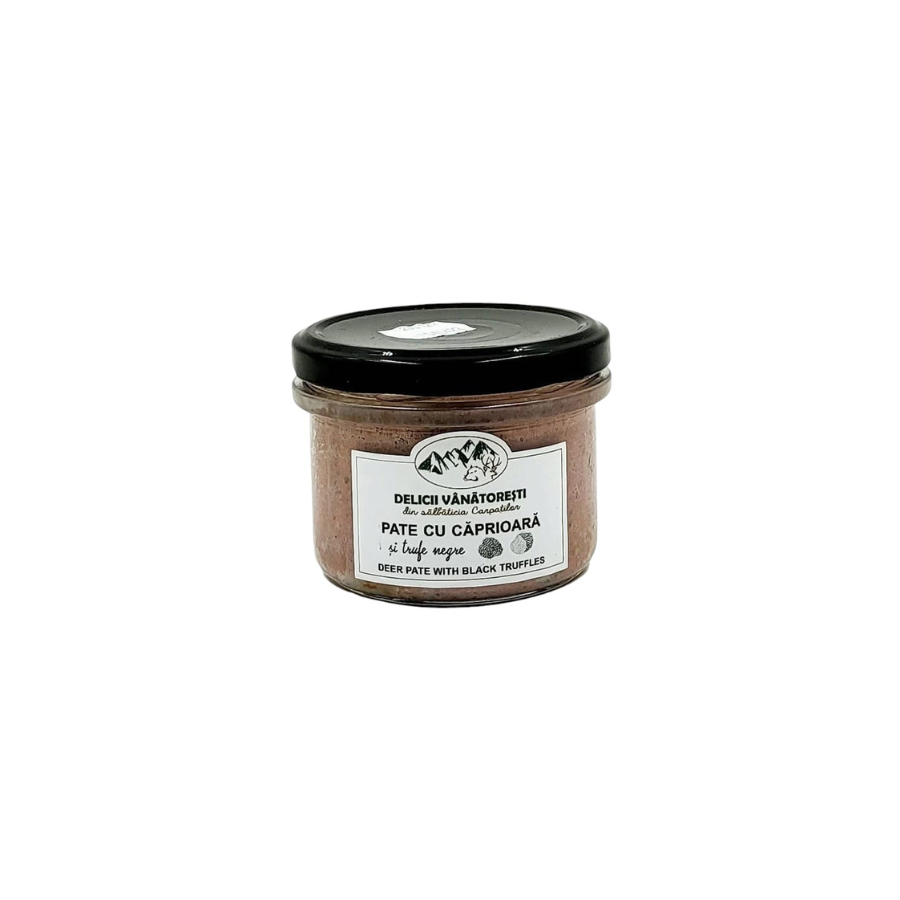 Pate de caprioara cu trufe,180g-Delicii Vanatoresti