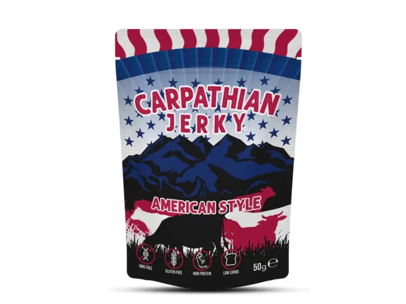 Carpathian Jerky American Style, 50g Bacania ROD