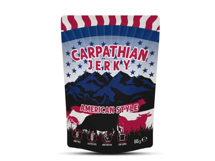Carpathian Jerky American Style, 50g Bacania ROD