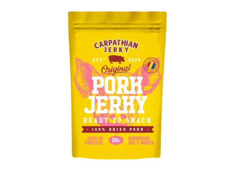 Carpathian Jerky Original Pork, 50g Bacania ROD