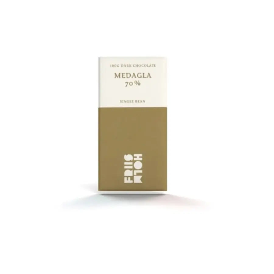 Ciocolată Neagră 70% Single Bean Medagla, 25g- Friis Holm Bacania ROD