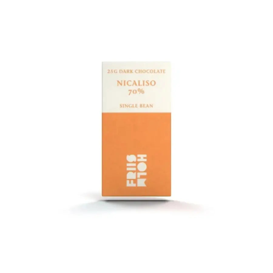 Ciocolată Neagră 70% Single Bean Nicaliso,25g - Friis Holm Bacania ROD