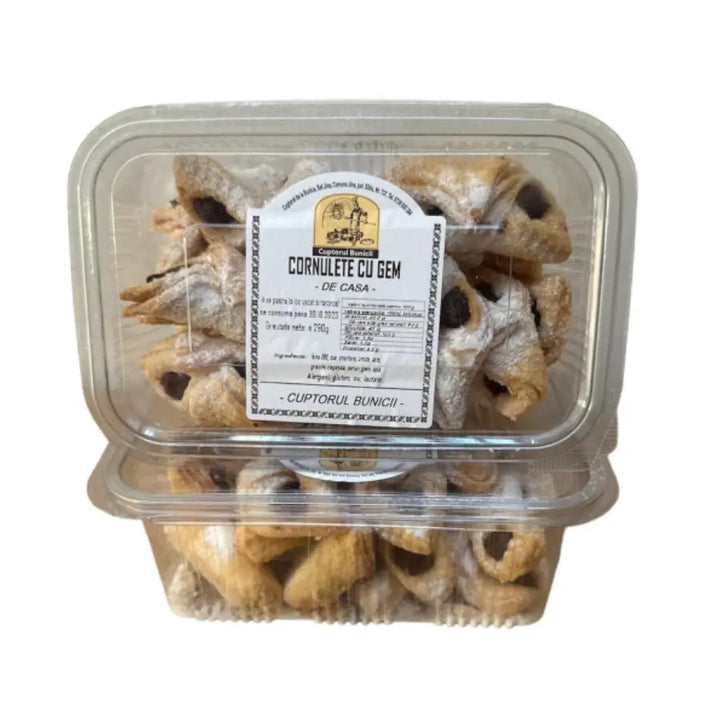 Cornulete cu gem, 280g - Cuptorul Bunicii Bacania ROD