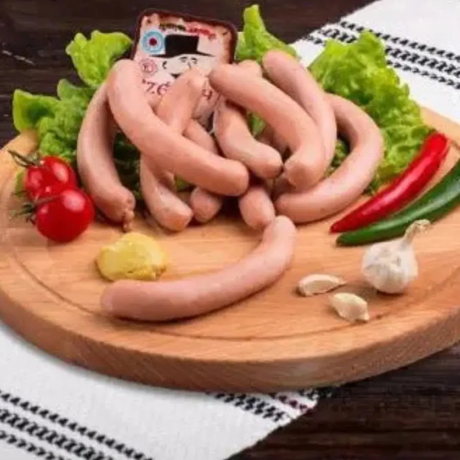 Crenvurști de pui, 200g Bacania Rod