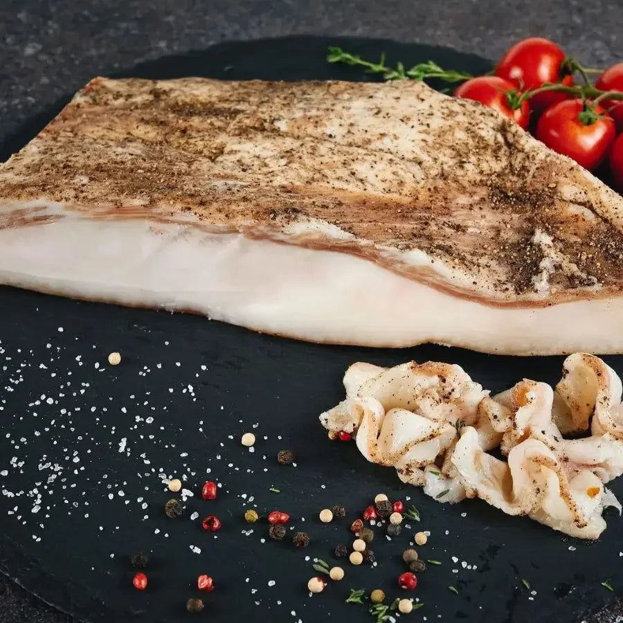 Guanciale Mangalita, 250g-Mangalitza Food Art Bacania Rod