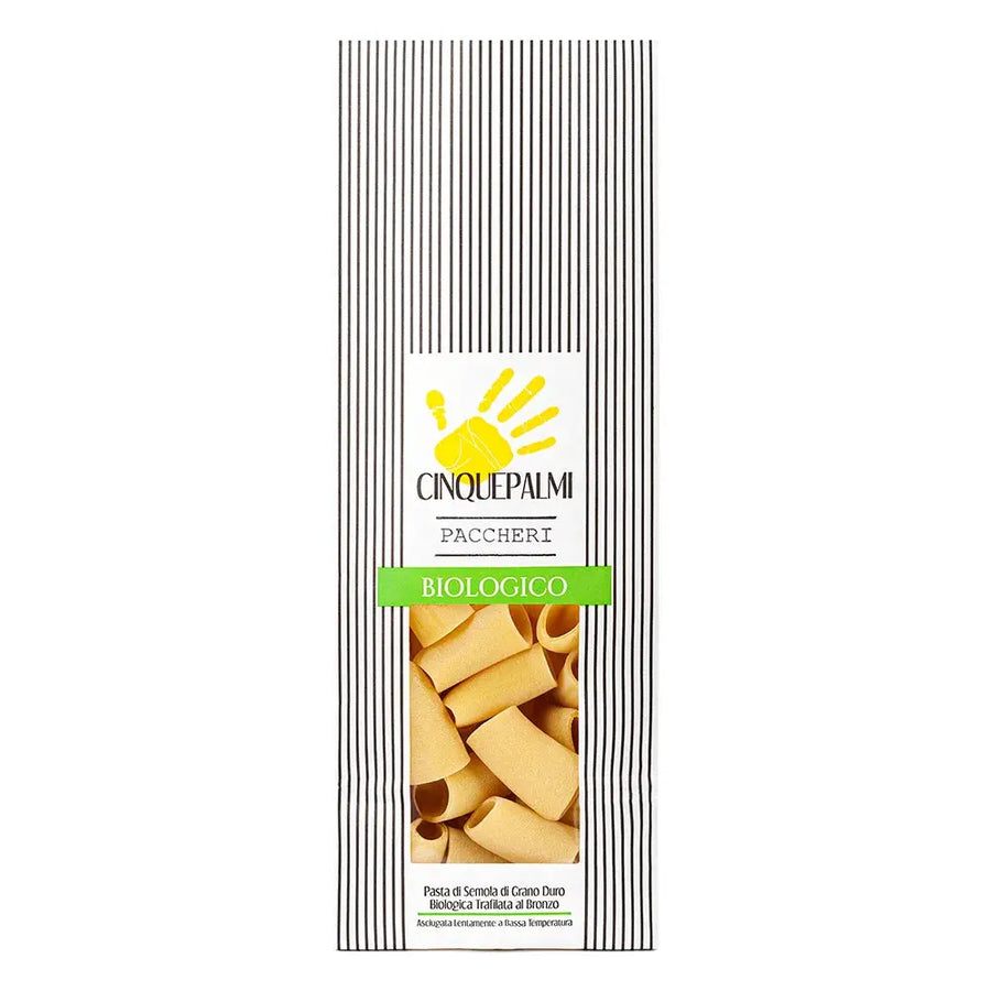 Paste artizanale Paccheri,500g-CINQUEPALMI Bacania ROD