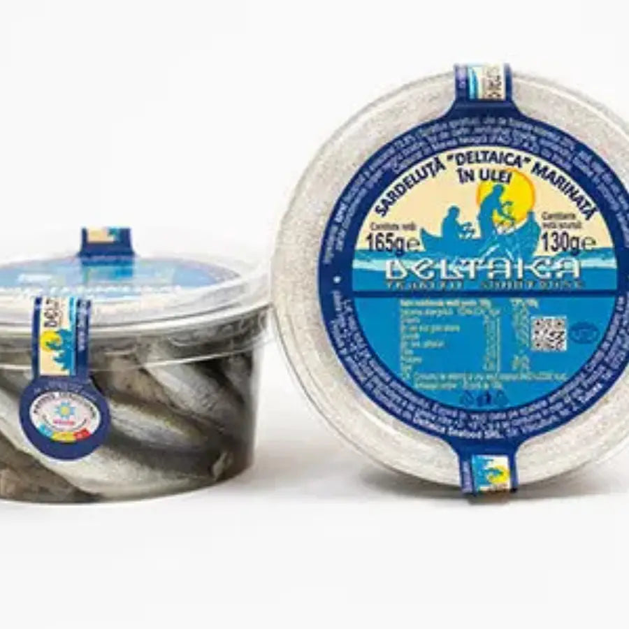 Sardeluta marinata in ulei, 130g Bacania Rod